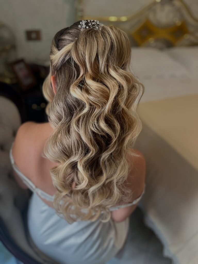 Acconciatura Sposa matrimonio Antico Borgo di Sutri Viterbo